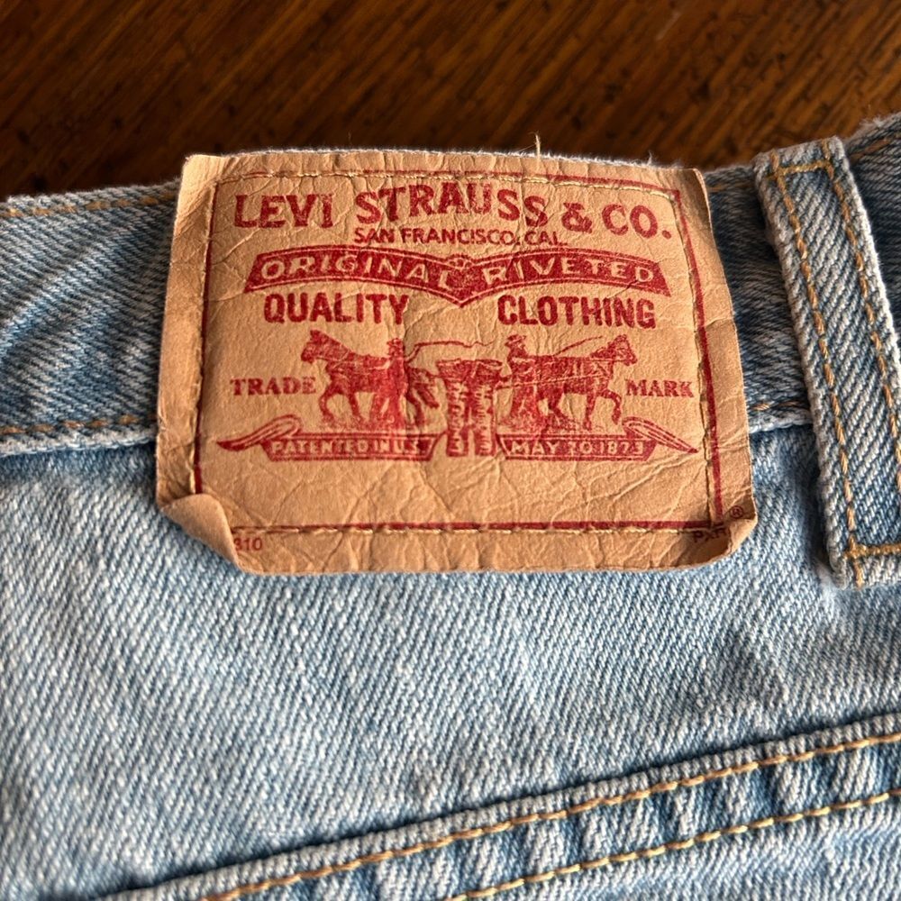 Levi's 550 Vintage Women’s Jean Shorts Sz 6 EUC - Picture 4 of 7